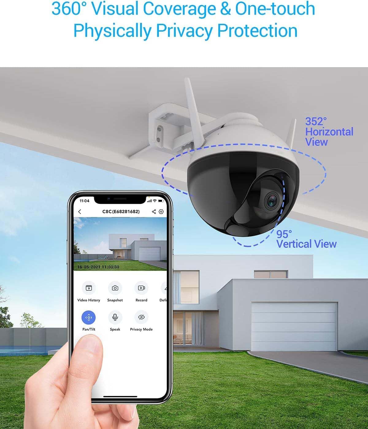 Camera de supraveghere, exterior/interior, Ultra HD , senzor miscare