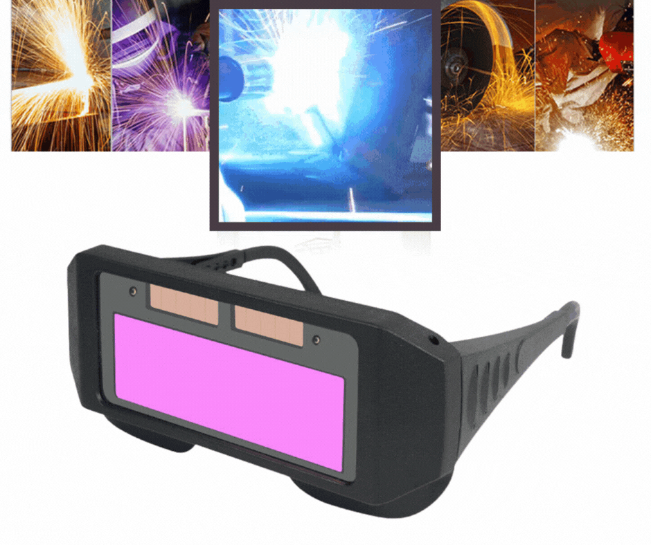 Ochelari de protectie sudura cu display LCD, cristale lichide auto-intunecare