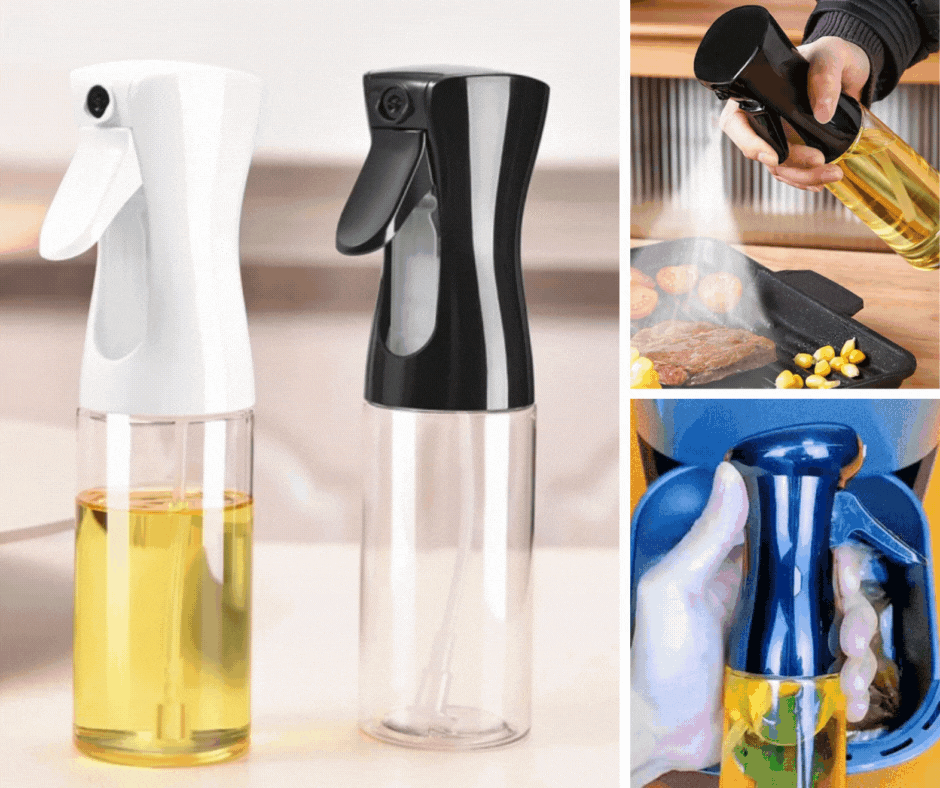 Set 2 x Pulverizator pentru ulei si otet, 200 ml