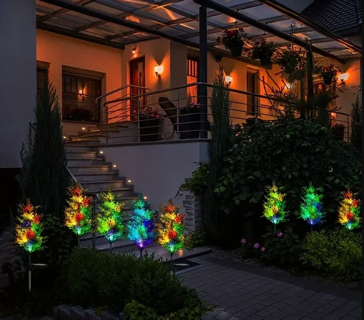 Set Copac Tuia, Panou solar cu lumini LED