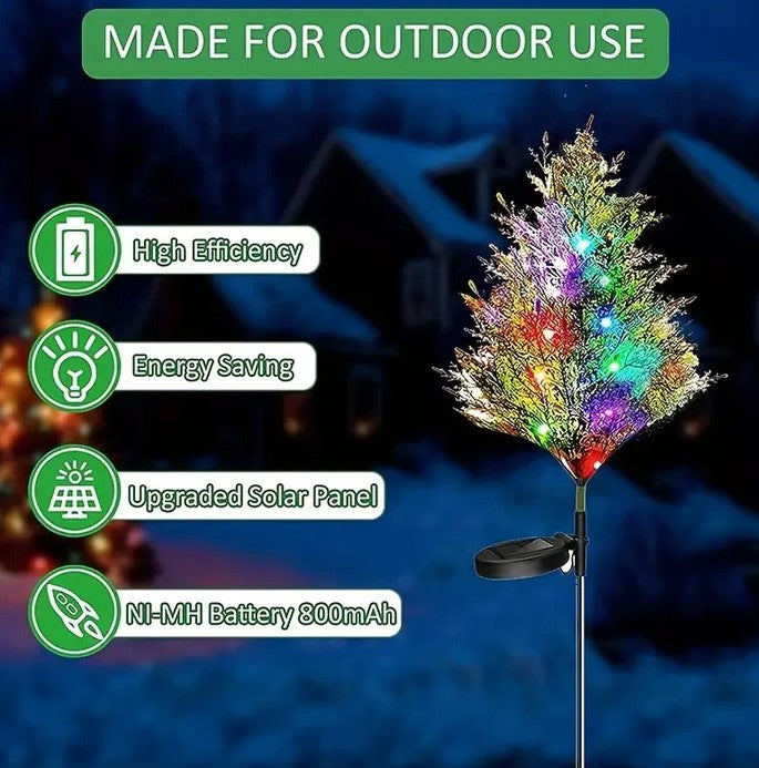 Set Copac Tuia, Panou solar cu lumini LED
