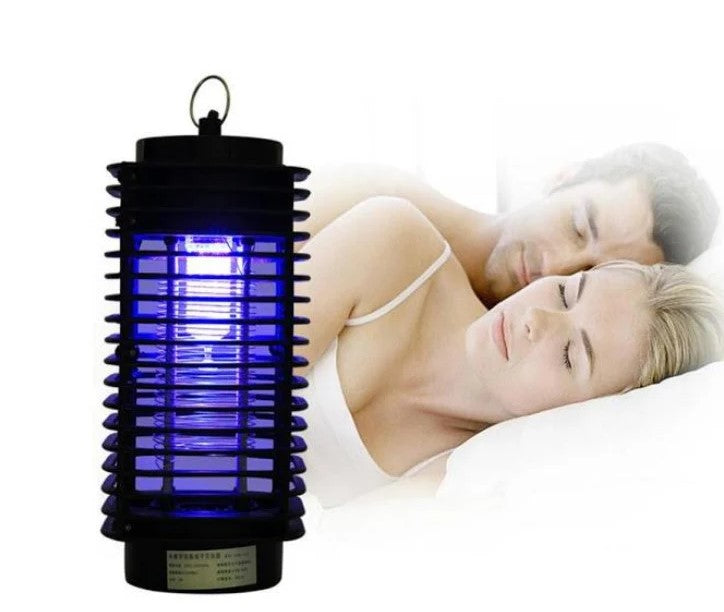 Set 2x aparat electric antiinsecte tip felinar hexagon, lampa UV , USB