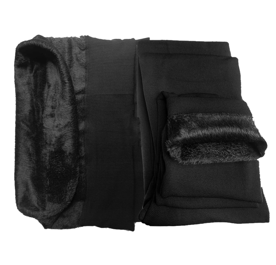 Set 2 perechi colanti grosi, imblaniti, fara cusatura - Marime universala