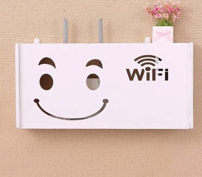 Raft suport Router Wireless, mascare cabluri - Palmier