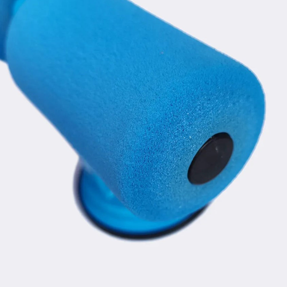 Aparat fitness cu ventuza si suport pentru picioare