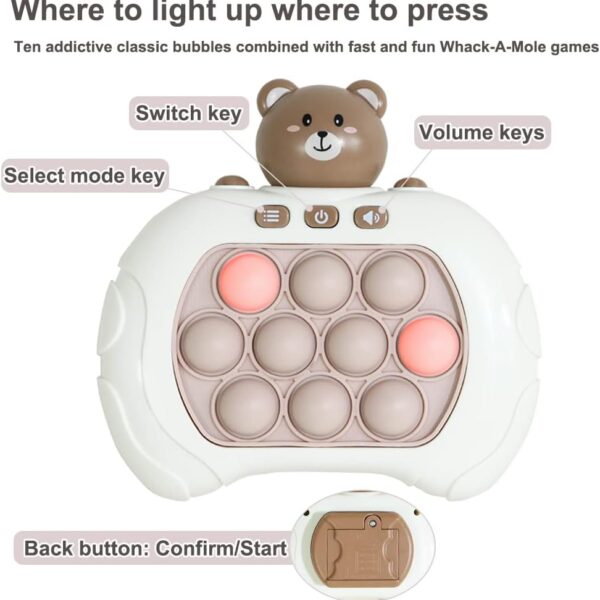Joc Interactiv Pop It Consola Quick Push