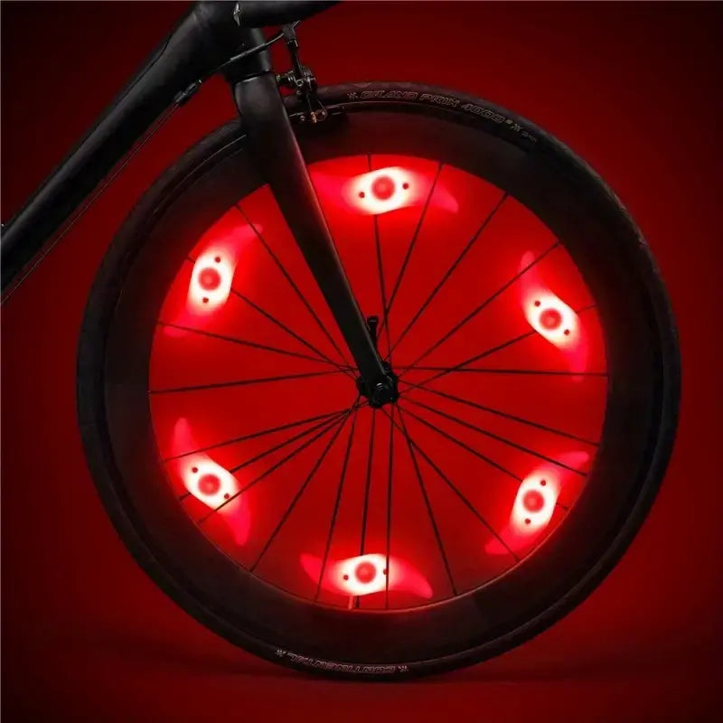 Set LED RGB pentru roata de bicicleta