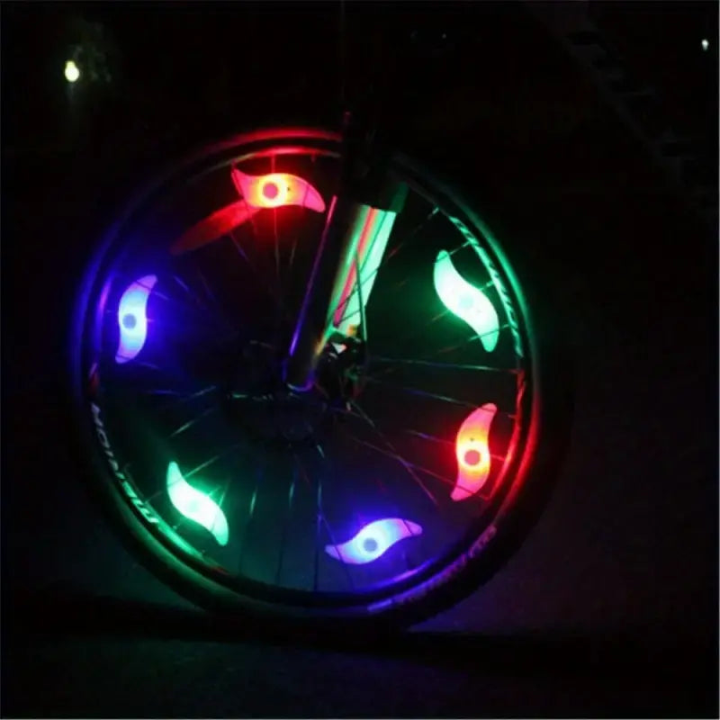 Set LED RGB pentru roata de bicicleta