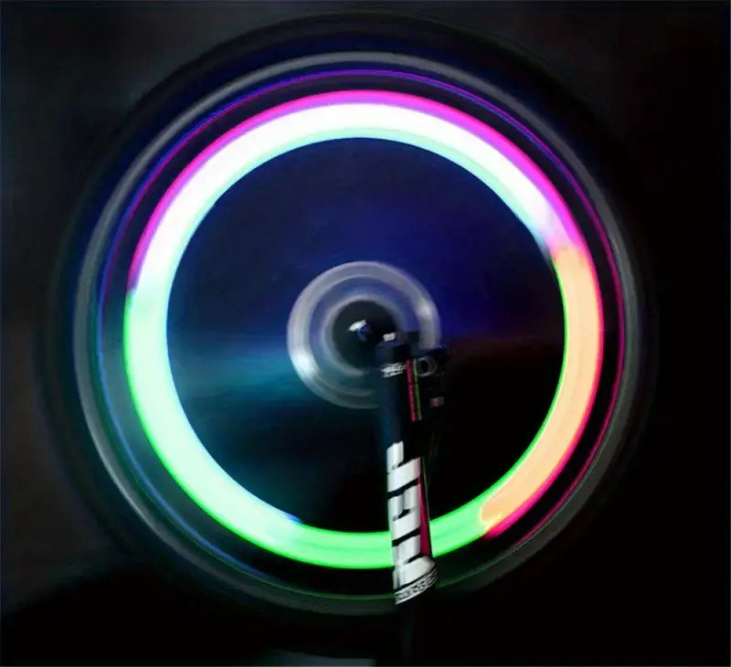 Set LED RGB pentru roata de bicicleta