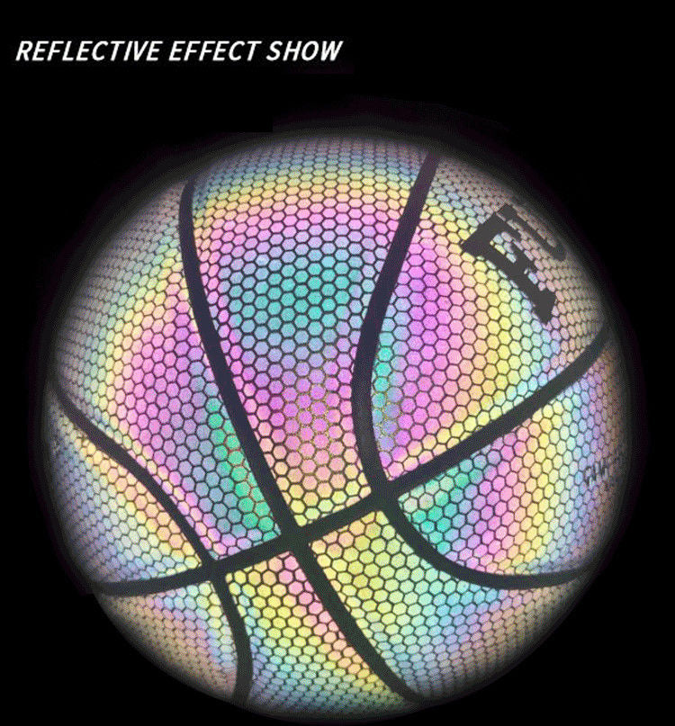 Minge de baschet reflectorizanta holografica