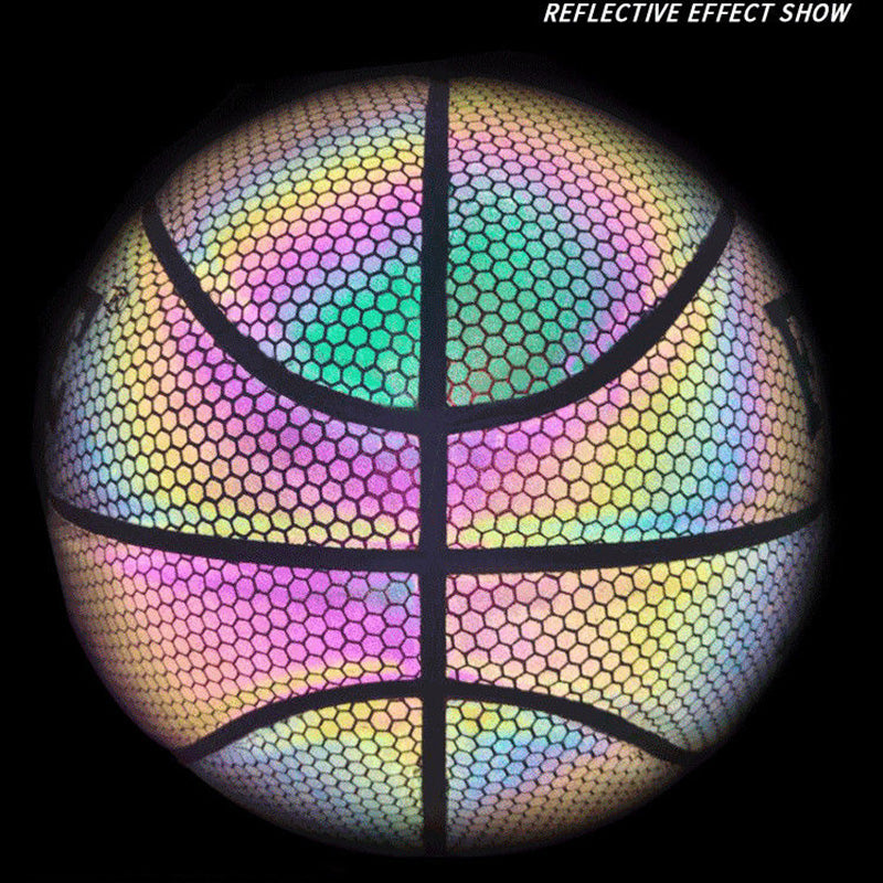 Minge de baschet reflectorizanta holografica