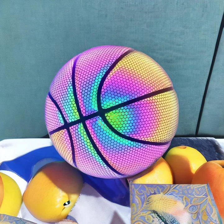 Minge de baschet reflectorizanta holografica