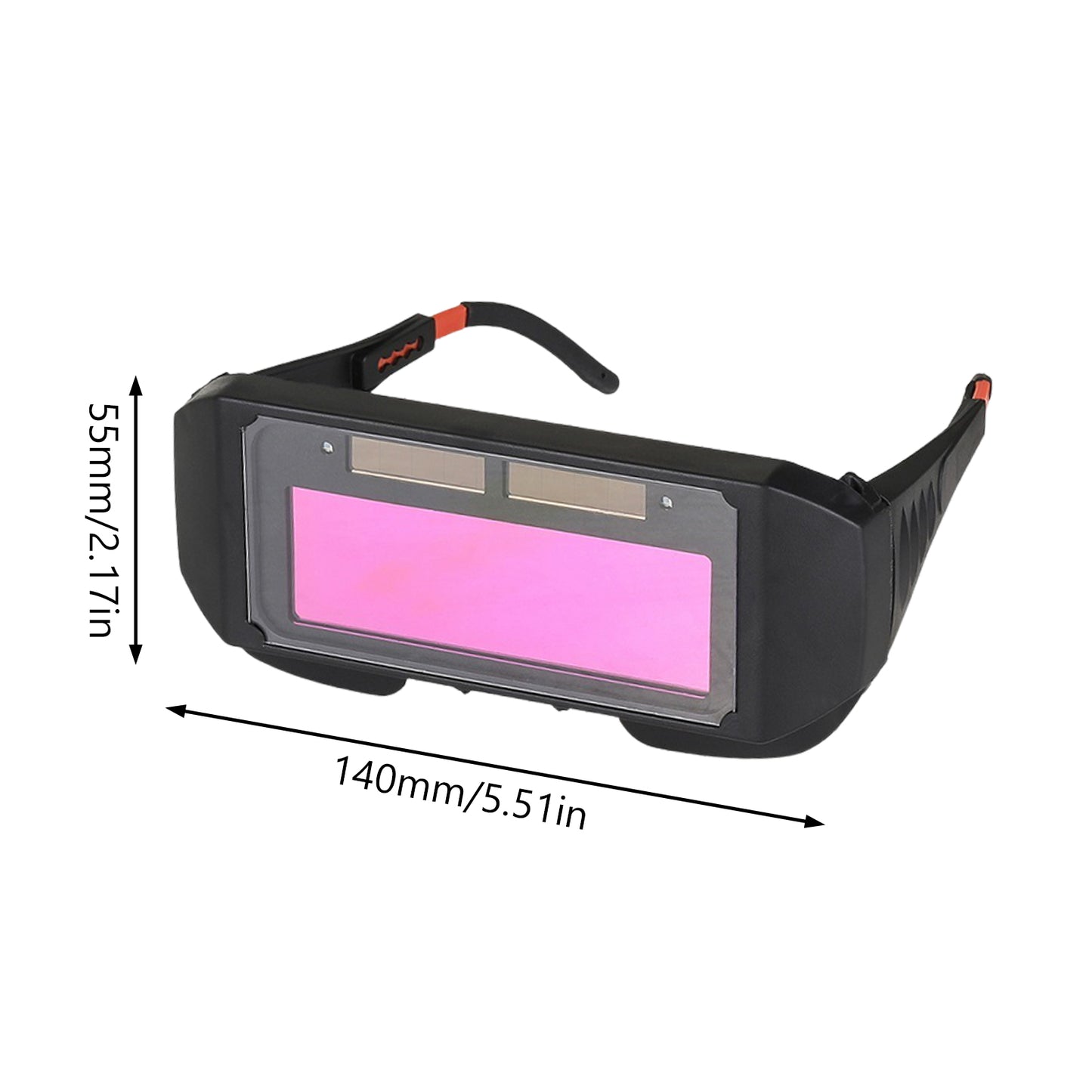 Ochelari de protectie sudura cu display LCD, cristale lichide auto-intunecare