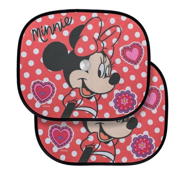 Parasolare cu ventuze pentru geamuri laterale auto, 44x35cm