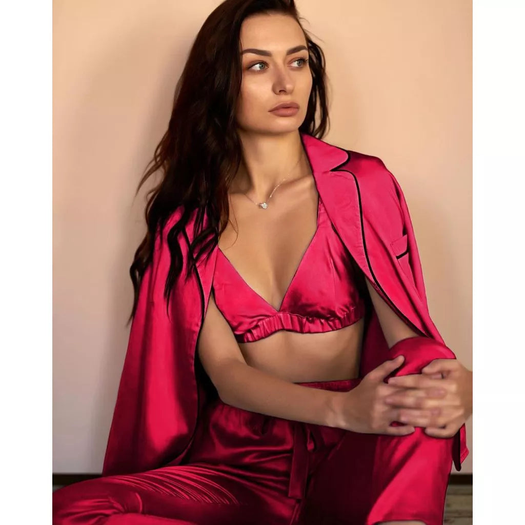 Set Pijama de Dama 3 Piese