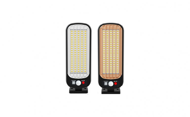 Lampa Solara Exterior IP65 Profesionala, 100LED, Senzor Miscare, Telecomanda
