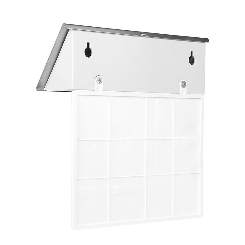 Numar de casa LED cu incarcare solara