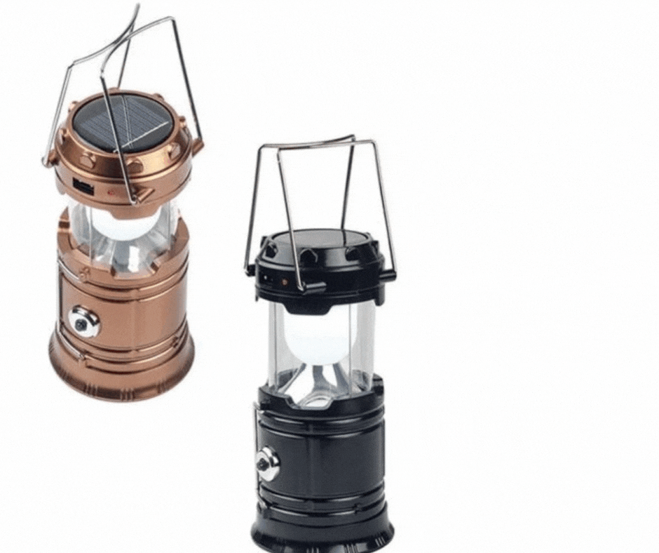 1+1 GRATIS Lampa solara reincarcabila tip felinar