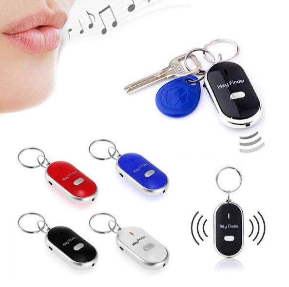 Set 2 x Breloc Key Finder, localizator de chei prin fluierat