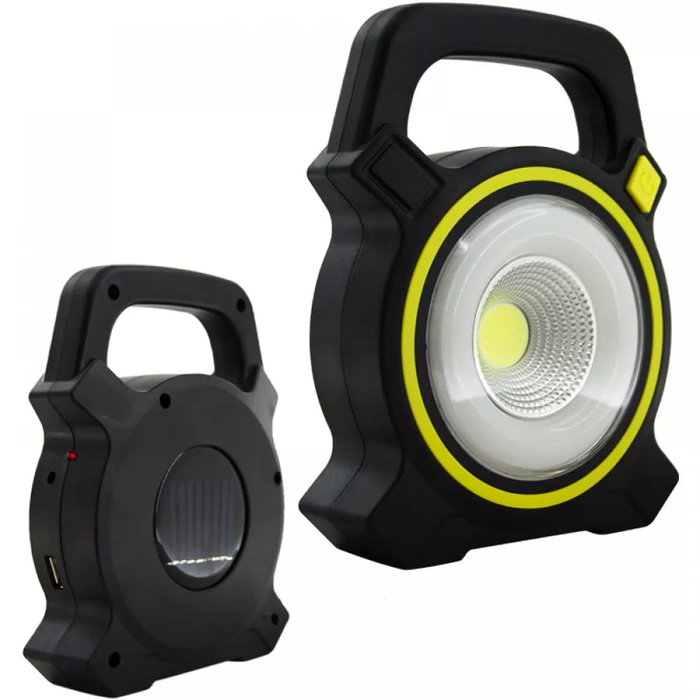 1+1 GRATIS - Lampa de lucru cob , incarcare solara - JY-819