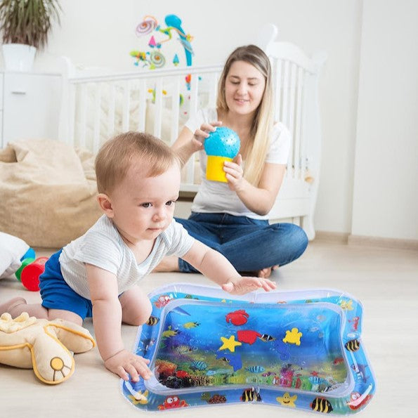 Salteluta interactiva cu apa, gonflabila pentru copii