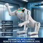 Caine Robot Inteligent Bionic cu Control Vocal si Telecomanda, Jucarie Interactiva, Dans, Programare, Rostogoliri 360° si Acrobatii