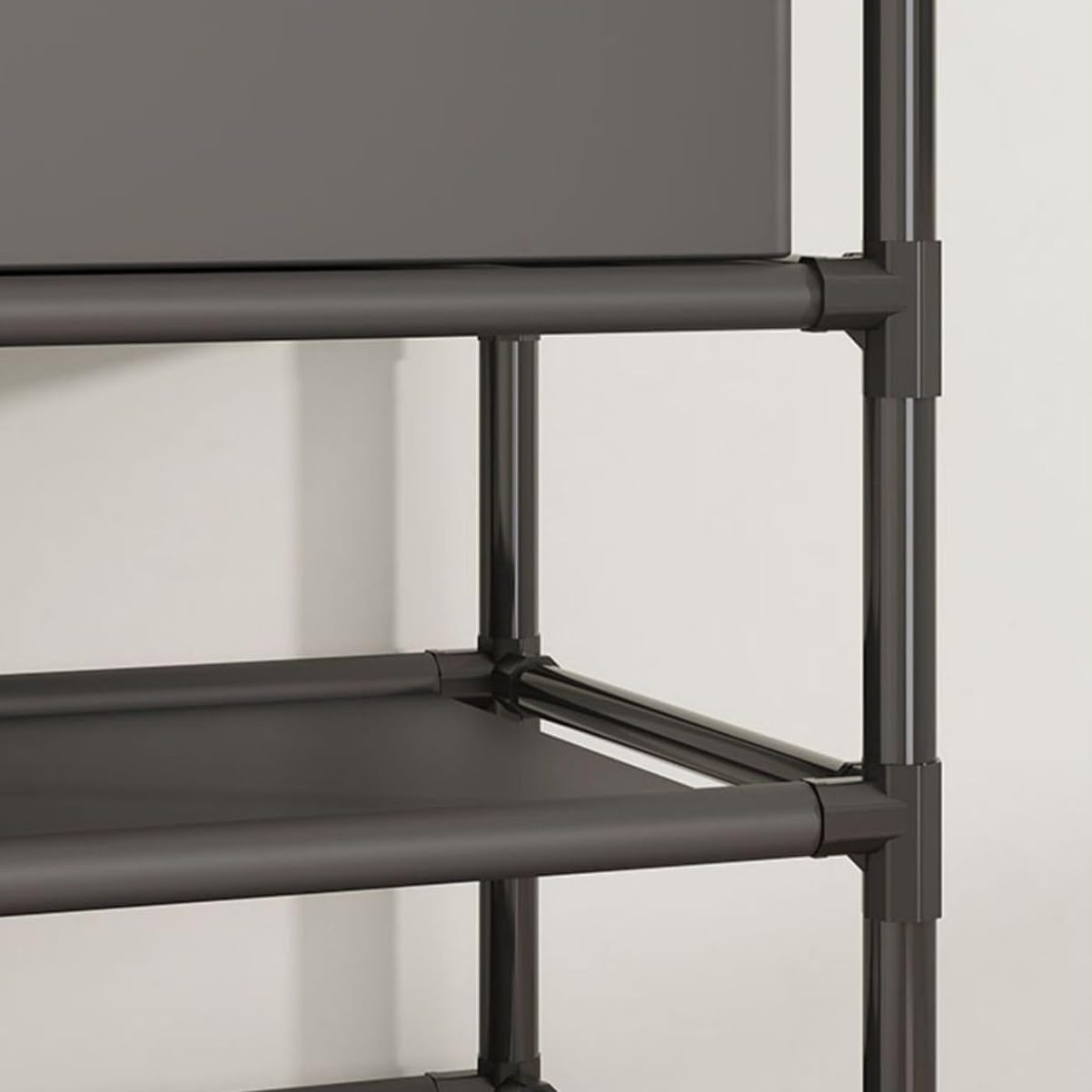 Suport de colt 3 in 1 pentru haine si pantofi, robust 154x60x28cm