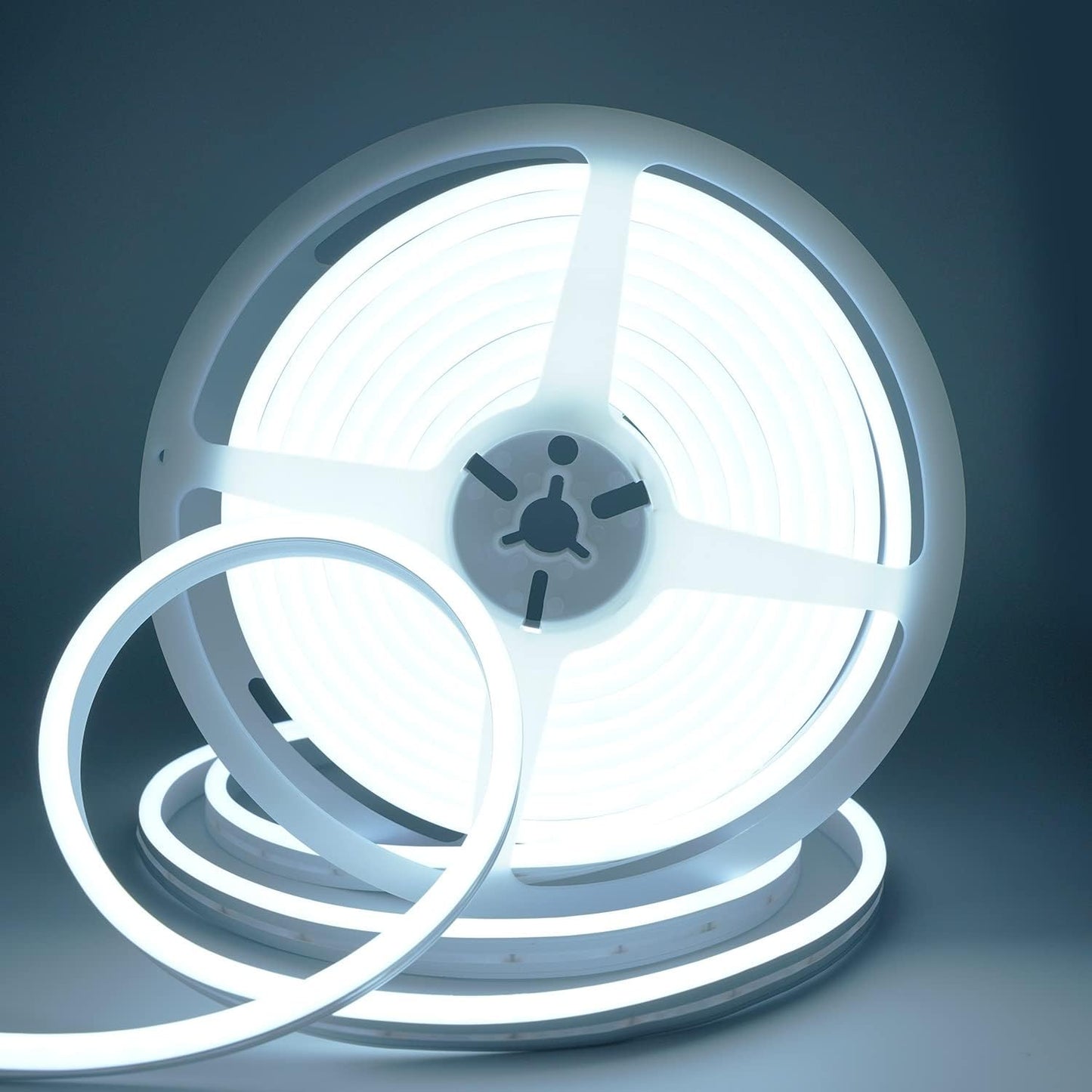 Banda LED neon flexibila 5m alimentare 220 V - 6 culori disponibile