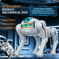 Caine Robot Inteligent Bionic cu Control Vocal si Telecomanda, Jucarie Interactiva, Dans, Programare, Rostogoliri 360° si Acrobatii