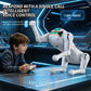 Caine Robot Inteligent Bionic cu Control Vocal si Telecomanda, Jucarie Interactiva, Dans, Programare, Rostogoliri 360° si Acrobatii