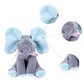 Jucarie interactiva elefant, peek a boo, canta si vorbeste, limba engleza