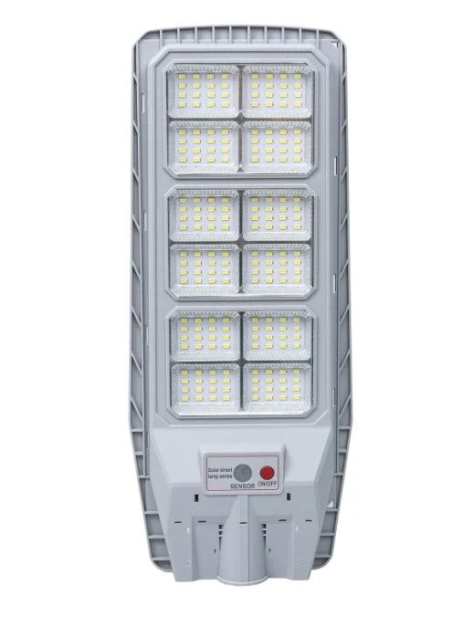 Lampa led cu incarcare solara, 300W, IP65, panou incorporat