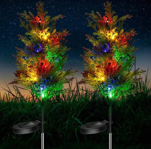Set Copac Tuia, Panou solar cu lumini LED