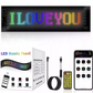 Banda LED RGB Devil Eye, Aplicatie, Telecomanda, Kit montaj inclus