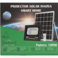 Proiector Solar Innova 100W , IP66 , Indicator Batarie , Telecomanda , 6500k