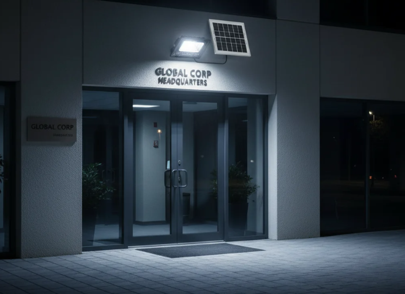 Proiector Solar Innova 200W , IP66 , Indicator Batarie , Telecomanda , 6500k