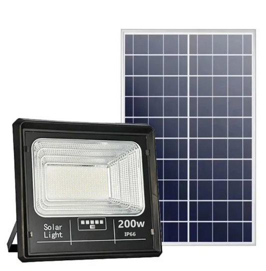 Proiector Solar Innova 200W , IP66 , Indicator Batarie , Telecomanda , 6500k