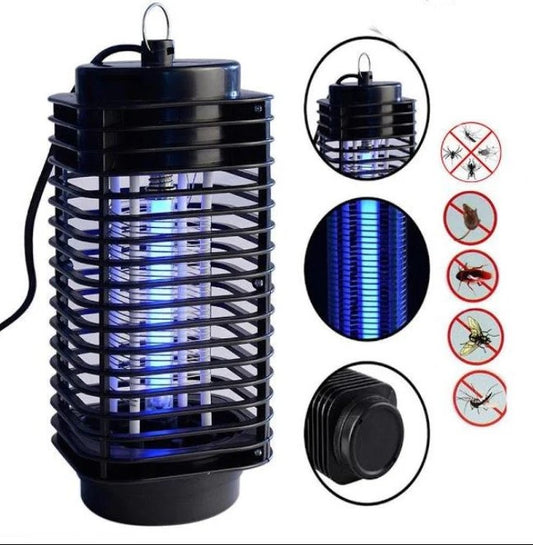 Set 2x aparat electric antiinsecte tip felinar hexagon, lampa UV , USB