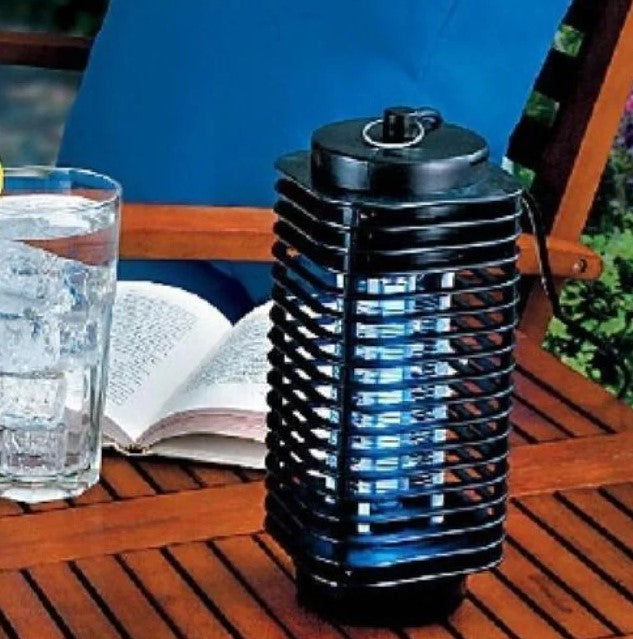 Set 2x aparat electric antiinsecte tip felinar hexagon, lampa UV , USB