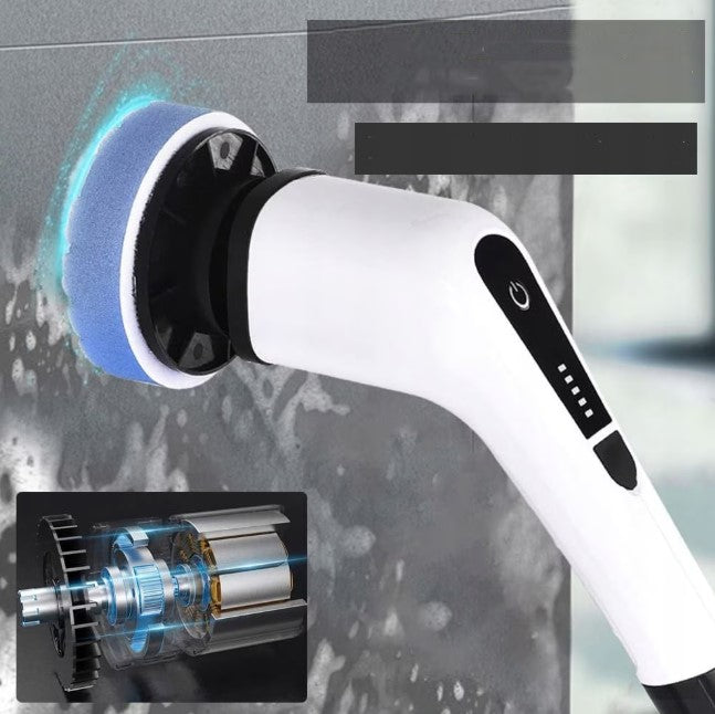 Perie electrica de curatare, rotativa, 7 in 1, 25 W, 7 capete de perie