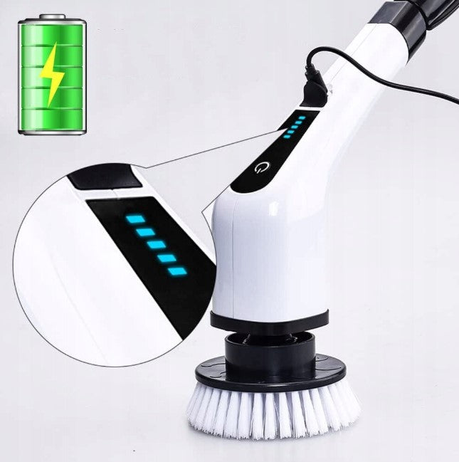 Perie electrica de curatare, rotativa, 7 in 1, 25 W, 7 capete de perie