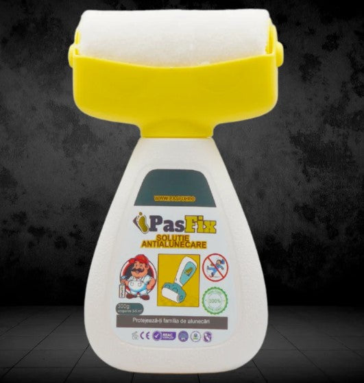 Soluție Antialunecare PasFix 300ml – Protecție sigură pentru gresie, piatră și marmură cu rolă aplicatoare