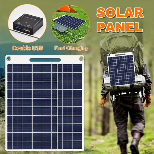Panou solar flexibil 3A(max) monocristalin rezistent pentru incarcare mobila DC 3.2-18V