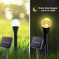 Lampa Solara de Gradina "Crystal Bubble" cu 20 bulbi LED Waterproof