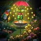 Lampa Solara Decorative cu Hrănitoare pentru Păsări, Model Albinuță sau Broscuță