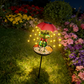Lampa Solara Decorative cu Hrănitoare pentru Păsări, Model Albinuță sau Broscuță