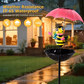 Lampa Solara Decorative cu Hrănitoare pentru Păsări, Model Albinuță sau Broscuță