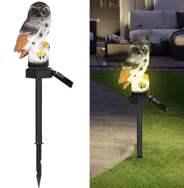 Lămpi Solare Halloween - Set 2 sau 4 Bucăți, Dovleac sau Bufnita