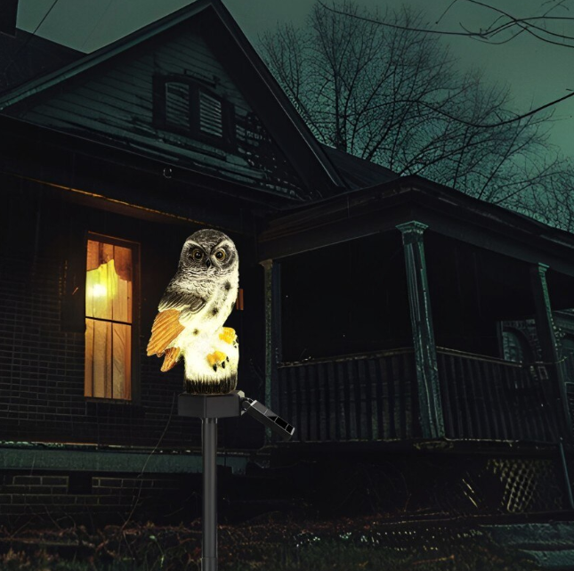Lămpi Solare Halloween - Set 2 sau 4 Bucăți, Dovleac sau Bufnita