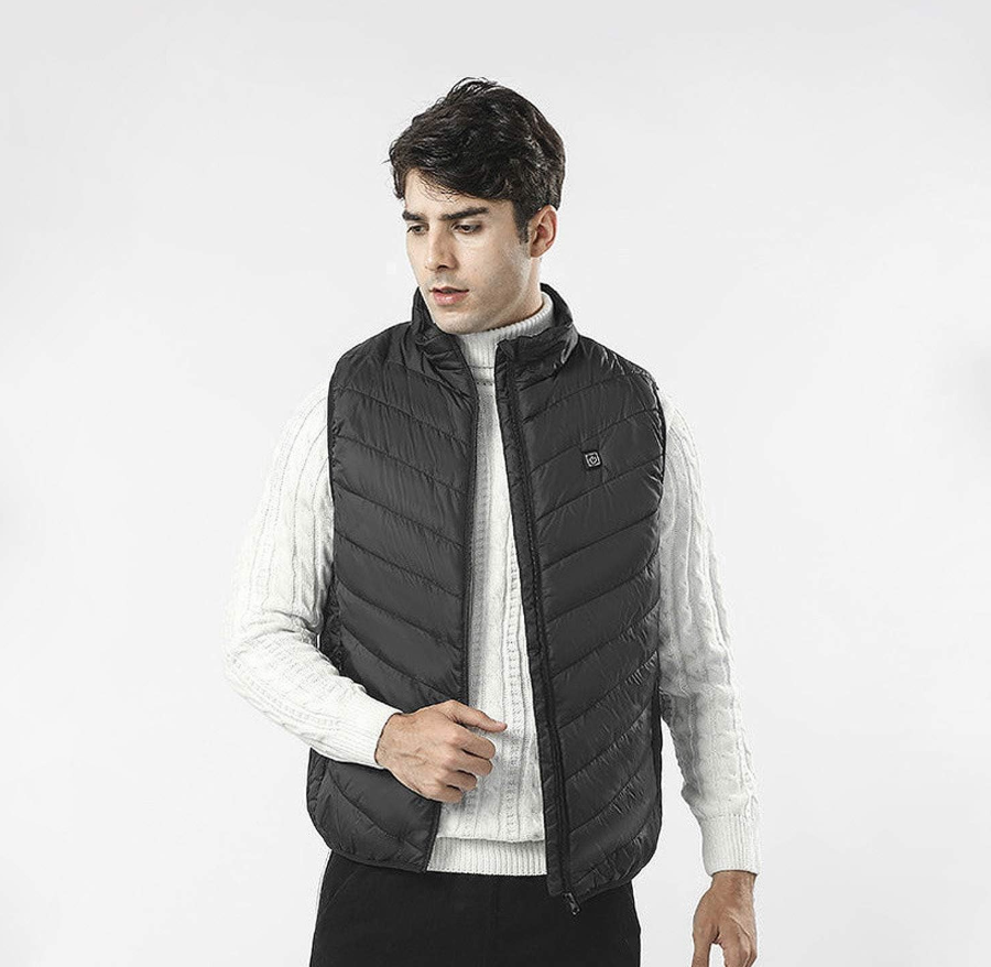 Vesta unisex cu incalzire , 3 niveluri diferite de temperatura, cablul USB incorporat